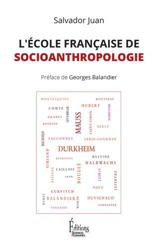 L'école Française De Socioanthropologie