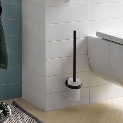 Emco Round Ensemble brosse WC, contenant en verre, 431513301