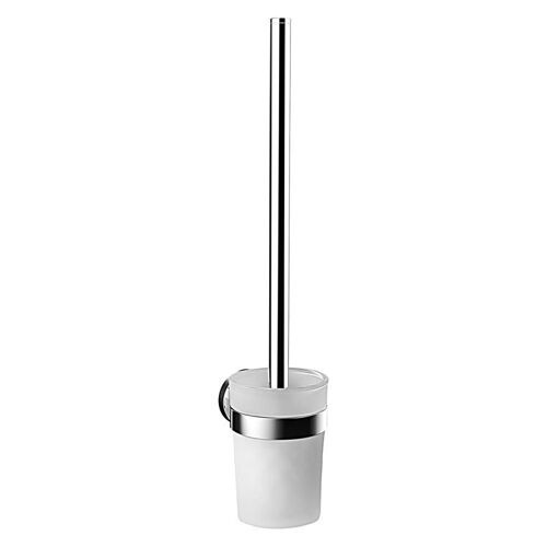 Emco Round Ensemble brosse WC, contenant en verre, 431500101