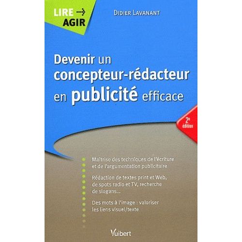 Devenir Un Concepteur-Rédacteur En Publicité Efficace