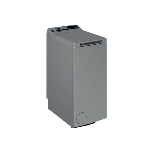 Machine à laver Whirlpool TDLRSX 7232BS FR - 40x60x90 cm (lxpxh) - chargement par le dessus - 42 litres - 7 kg - 1200 tours/min - argent