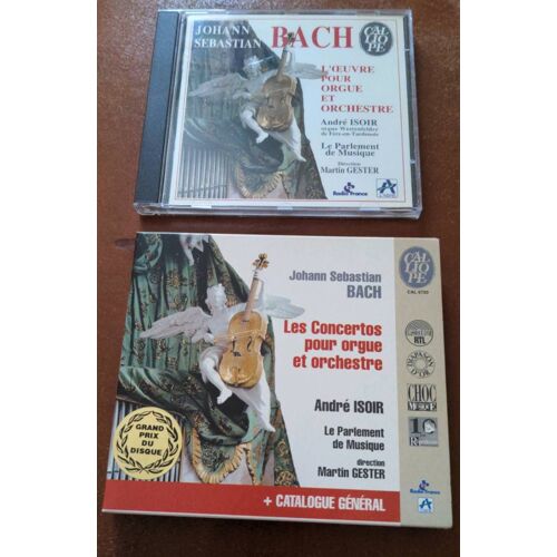 Johann Sebastian Bach. Concertos Orgue Et Orchestre