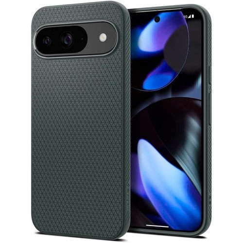 Kalanka-Liquid Air Coque Compatible Avec Google Pixel 9 / Pixel 9 Pro [Souple] - Vert