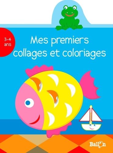 Mes Premiers Collages Et Coloriages - Poisson