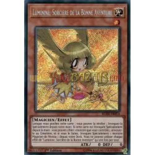 Yu-Gi-Oh! - Blhr-Fr014 - Luminine, Sorcière De La Bonne Aventure - Secret Rare