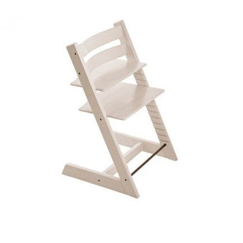 Chaise Haute Tripp Trapp Blanchi