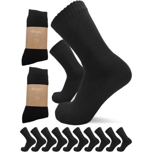Kalanka-Chaussettes De Tennis | 10-20 Paires | Hommes Femmes Chaussettes De Sport Chaussettes De Travail Tennis Sport Loisirs Travail Chaussettes Unisexe Modèle : Sport Basic