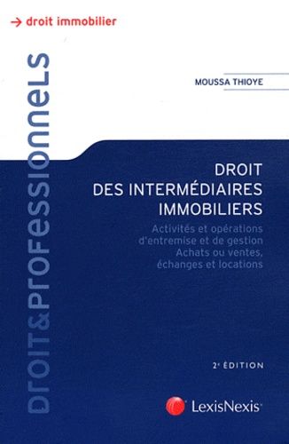 Droit Des Intermédiaires Immobiliers