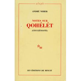Notes Sur Qohelet - L'ecclésiaste