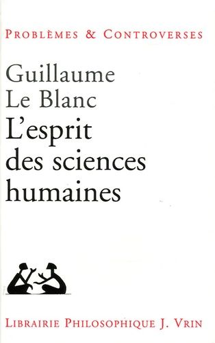 L'esprit Des Sciences Humaines