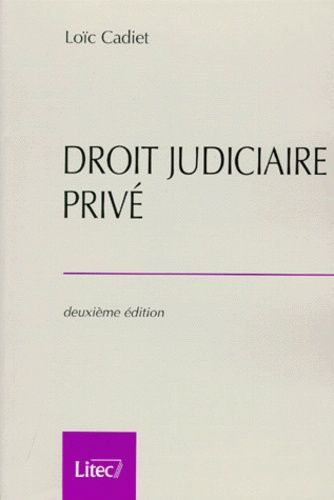 Droit Judiciaire Prive - 2ème Édition