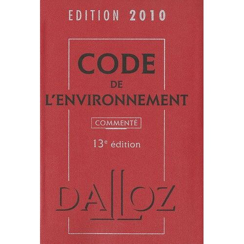 Code De L'environnement 2010