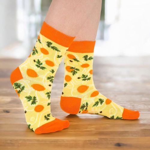 Kalanka-Soupe En Boite Chaussettes Femme Drole Cadeau Homme Fantaisie Canette Chaussette Idee Cadeaux 2 Tailles - 35-40