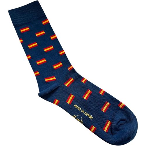 Kalanka-Chaussettes Avec Drapeau Espagnol ¿ Fabriquées En Espagne - 41-45