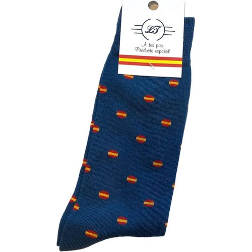 Kalanka-Chaussettes Avec Drapeau Espagnol ¿ Fabriquées En Espagne - 41-45