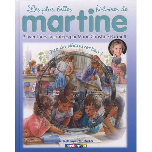 Les Plus Belles Histoires De Martine Tome 10 - Que De Découvertes ! - (1 Cd Audio)