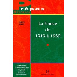 La France De 1919 À 1939