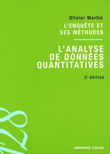 L'analyse De Données Quantitatives - L'enquête Et Ses Méthodes
