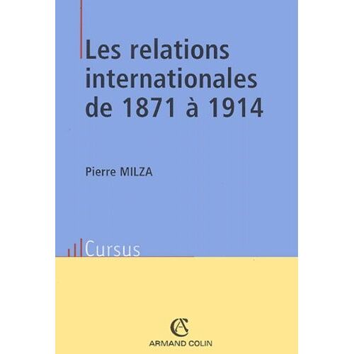 Les Relations Internationales De 1871 À 1914