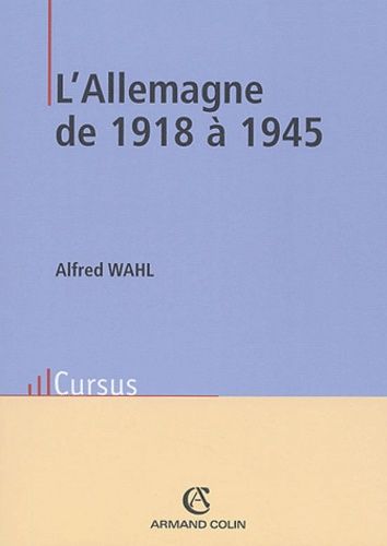 L'allemagne De 1918 À 1945