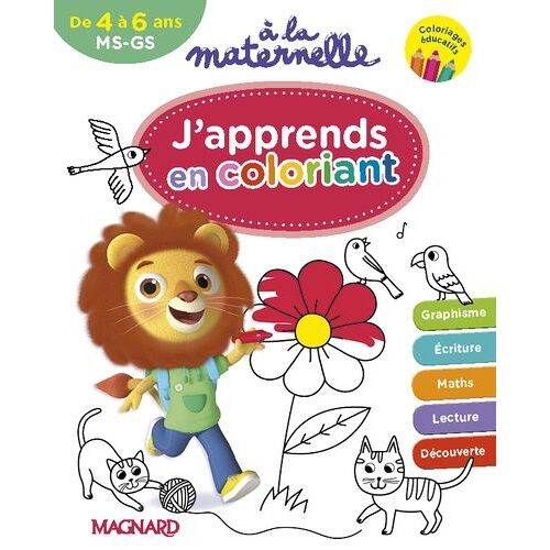 A La Maternelle, J'apprends En Coloriant Ms-Ms