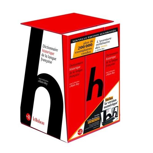 Dictionnaire Historique De La Langue Française - 3 Volumes