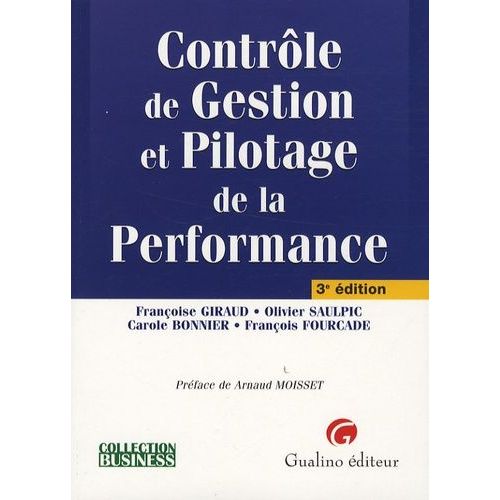 Contrôle De Gestion Et Pilotage De La Performance