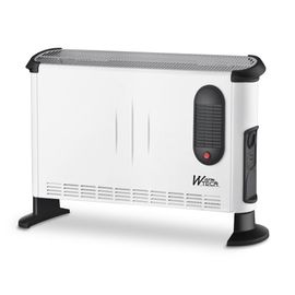 Convecteur électrique mobile 3000W avec soufflerie - 3 positions - Warm Tech