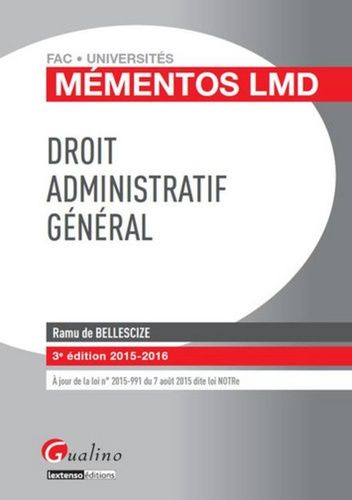 Droit Administratif Général 2015-2016