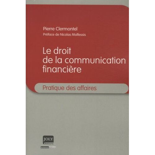 Droit De La Communication Financière