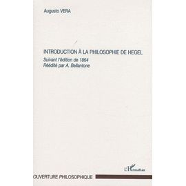 Introduction À La Philosophie De Hegel - Suivant L'édition De 1864