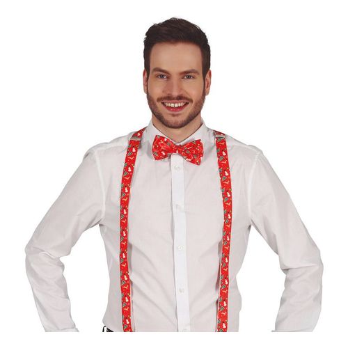Bretelles De Noël Rouges