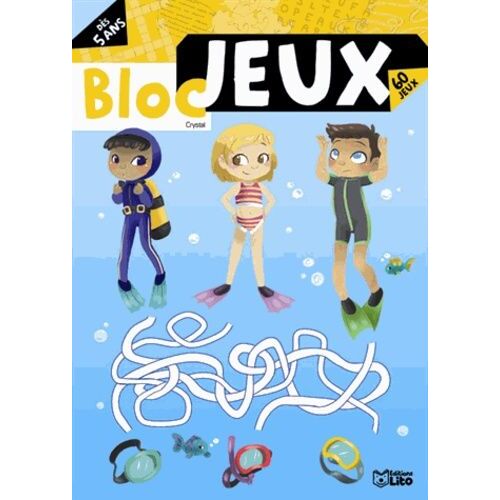 Bloc Jeux La Mer Dès 5 Ans - 60 Jeux