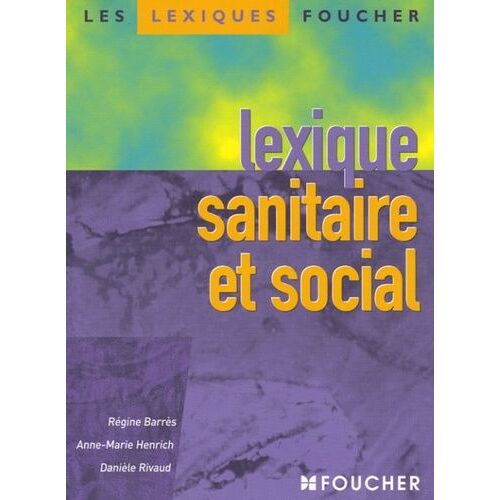 Lexique Sanitaire Et Social