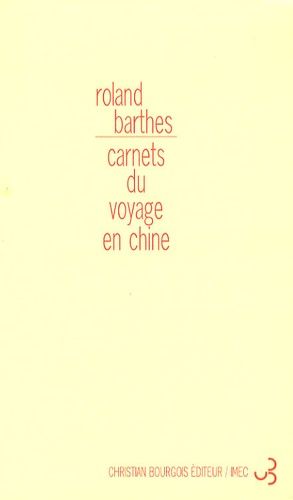 Carnets Du Voyage En Chine