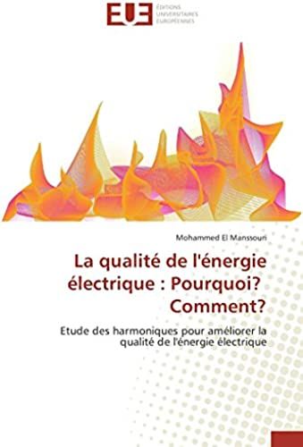 La Qualité De L'énergie Électrique : Pourquoi? Comment?