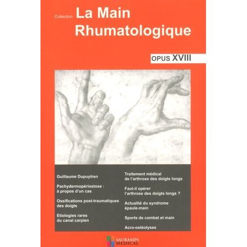 La Main Rhumatologique - Tome 18