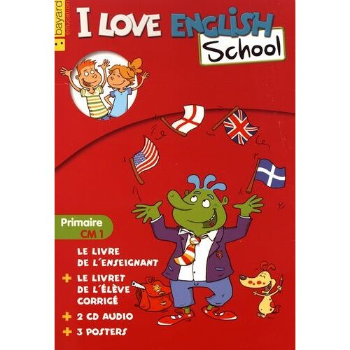 I Love English School Primaire Cm1 - Le Kit Enseignant (2 Cd Audio)