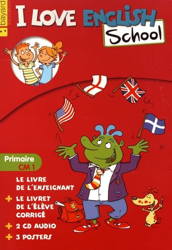 I Love English School Primaire Cm1 - Le Kit Enseignant (2 Cd Audio)
