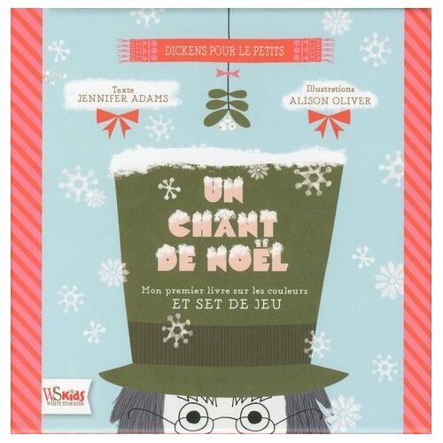 Coffret Un Chant De Noël - Contient : 1 Livre Et 7 Planches En Carton De Formes À Découper