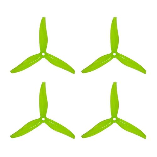 4pcs 51377 5 Pouces Hélice 3 Pales Cw + Ccw Fpv Hélice Pour Rc Drone Fpv Racing Compatible Avec 22