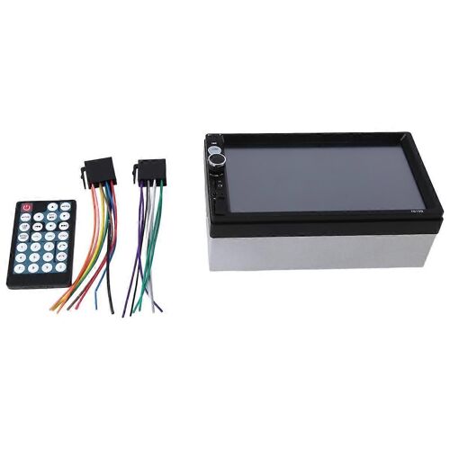 Autoradio multimédia universel 7010B à écran tactile, lecteur MP5, accessoires automobiles
