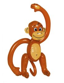 Singe Gonflable 50 Cm