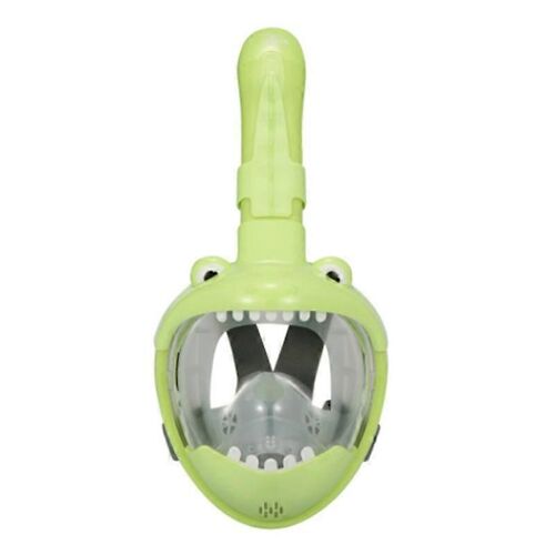 Evago Masque De Plongée Intégral Pour Enfants,180 Hd View Anti Fog & Anti Leak Mask Pour Enfants Ensemble De Tuba,Équipement De Plongée En Apnée Pour Enfants-Dinosaure-Enfants-Femelle