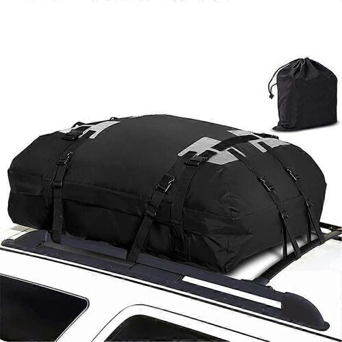 Porte-Bagages De Toit Evago / Sac De Toit Étanche Pour Le Toit De La Voiture Avec/Sans Placement De Bagages De Galerie De Toit Pour Les Voyages Autonomes