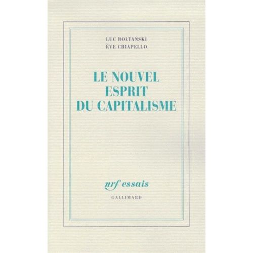 Le Nouvel Esprit Du Capitalisme