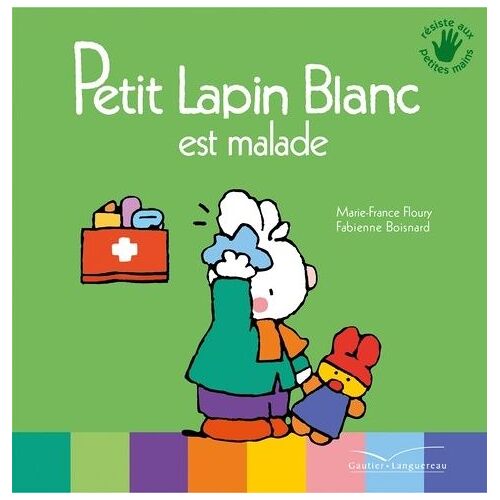 Petit Lapin Blanc - Petit Lapin Blanc Est Malade