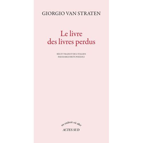 Le Livre Des Livres Perdus