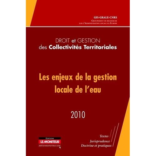 Les Enjeux De La Gestion Locale De L'eau