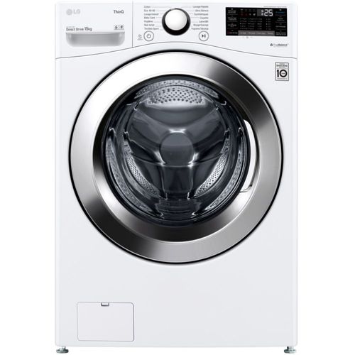Machine à laver hublot LG F51P12WH - WiFi - 70x77x99 cm (lxpxh) - 127 litres - 15 kg - 1100 tours/min - blanc